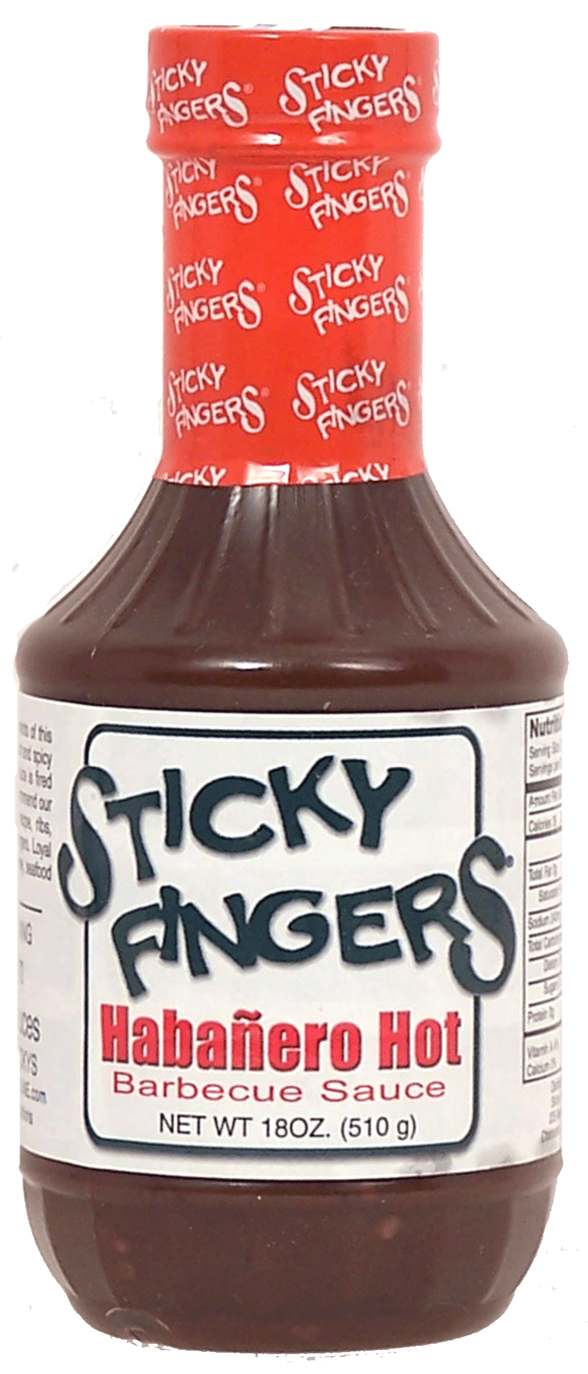 Sticky Fingers  habanero hot barbecue sauce Full-Size Picture